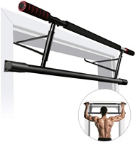 Barre de traction réglable pour porte – Équipement d'exercice à domicile stable et sûr, portable, en acier inoxydable, design écologique pour musculation
