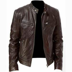 Chaquetas <span class=keywords><strong>Everland</strong></span> OEM De Talla Grande Para Hombre Chaquetas De Primavera De Cuero Para Exteriores Ropa De Moda Masculina - Product Image 3