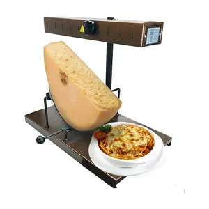 調節可能なスタイリッシュな650Wチーズメルターチーズウォーマーハーフホイールラクレットチーズメルター家族と