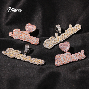 Spedizione Gratuita Collana Personalizzata con Lettera o Nome, Placcata in Oro Vero, Gioielli Fai-da-Te, Collana Femminile con Ciondolo a Cuore - Product Image 1