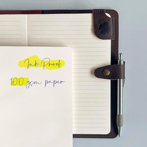 A5 doanh nghiệp tùy biến Logo PU da bìa cứng máy tính xách tay Pocket Nhật Ký bơm lại giấy Tạp Chí kinh doanh Nhà cung cấp - Product Image 2