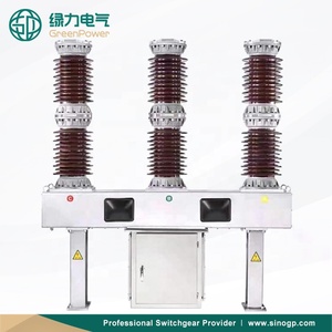 Высоковольтный вакуумный выключатель 40,5 кВ, 1250 А, наружного исполнения, с металлическим основанием, для подстанции, на опоре, среднего напряжения - Product Image 2