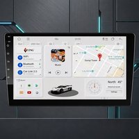 Écran tactile universel de 9 pouces, écran OLED 2K, autoradio Android pour lecteur, autoradio stéréo, navigation, aide au recul, amplificateur