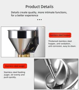 เครื่องปั้นลูกชิ้นไฟฟ้าสำหรับทำลูกชิ้นเครื่องจักรสเตนเลสสั่งทำได้สำหรับมืออาชีพในเชิงพาณิชย์ - Product Image 5