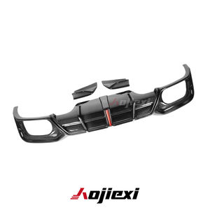 อุปกรณ์แยกกันชนท้ายคาร์บอนไฟเบอร์แท้ AE สำหรับรถ <span class=keywords><strong>Audi</strong></span> B9.5 <span class=keywords><strong>A5</strong></span> S5 RS5 <span class=keywords><strong>2021</strong></span>-2024ตัวกระจายแสงด้านหลังพร้อมไฟ LED - Product Image 6