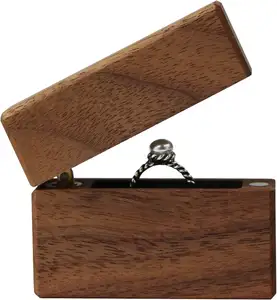 New Style Holzring Box für Vorschlag Ehering Lagerung