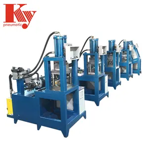 T/F serie Brad Nail Production Line Factory Furniture Fastener filo di ferro zincato Brad Nail Making Machine