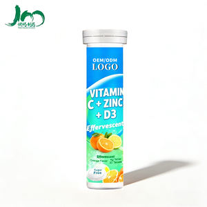 Vitamina <span class=keywords><strong>C</strong></span> Effervescente Personalizzabile ODM - Dosaggio 500mg/1000mg e Gusti alla Frutta Opzionali - Product Image 1