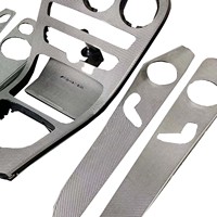 Pour Mercedes Benz Classe C W205 : Kit de modification intérieure en fibre de carbone pour le levier de vitesses – Amélioration de la carrosserie
