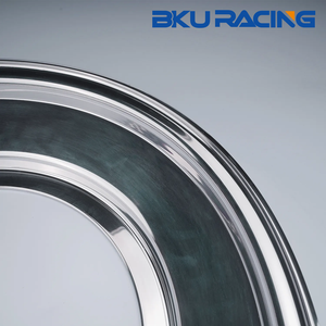 Lèvre de roue 3 pièces pour <span class=keywords><strong>BBS</strong></span> RS <span class=keywords><strong>RF</strong></span> RT 15 à 17 pouces 30 trous 3 pièces <span class=keywords><strong>jante</strong></span> polie Triple étape lèvre extérieure alliage 6061-T6 - Product Image 4