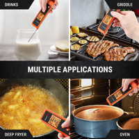 ThermoPro TP420 Thermomètre numérique infrarouge multifonctionnel Outil de cuisine en plastique