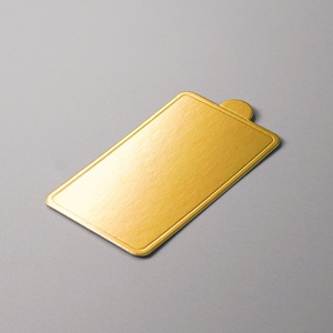 SunShine 100pcs Mini Round Cake Boards Gold Paper Cupcake Dessert Displays Tray Card - Product Image 4