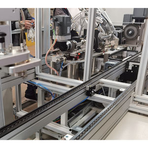 Automatische Verstelbare Snelheid Aluminium Roestvrijstalen Band Ketting Transportband <span class=keywords><strong>Pallet</strong></span> Transportband Voor Overdracht Van Elektrische Accessoires - Product Image 6