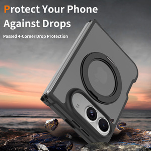 Fabricant professionnel d'étuis de téléphone <span class=keywords><strong>portable</strong></span> magnétiques haut de gamme pour <span class=keywords><strong>iPhone</strong></span> Fold, ultra-lisses, avec support rotatif et emballage personnalisé - Product Image 4