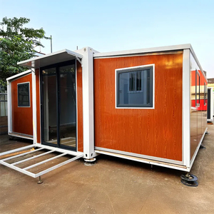 China Factory's 40M2 Ultra Prefabricado Extensible Container House Instalación rápida para escuela Hotel Uso al aire libre Panel sándwich - Product Image 1