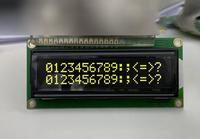 Microtech-lcd 1602 LCD I2C 16x2 5x8 puntos, Módulo de Pantalla de Matriz de Puntos Polarizada Positiva, Interfaz MPU, FSTN/STN COB, LCD Monocromática
