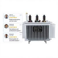 Transformateur professionnel triphasé 2000 kVA 33 kV 480 V immergé dans l'huile, cuivre pur Dyn11 50/60 Hz pour centrale solaire photovoltaïque renouvelable