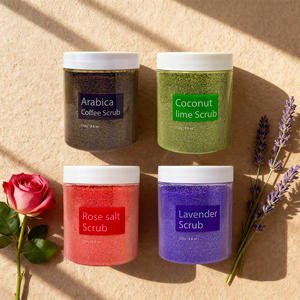 <span class=keywords><strong>Exfoliante</strong></span> facial orgánico de etiqueta privada al por mayor, lavanda, coco, rosa, cuidado corporal, <span class=keywords><strong>exfoliante</strong></span> corporal de café Arábica - Product Image 4
