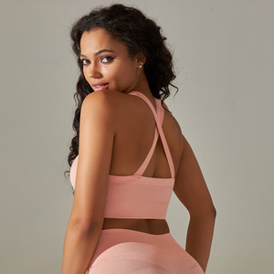 Più popolari Leggings da <span class=keywords><strong>donna</strong></span> con il sedere Scrunch <span class=keywords><strong>comodi</strong></span> <span class=keywords><strong>vestiti</strong></span> da Yoga set di reggiseno sport pantaloni da Yoga a vita alta - Product Image 4