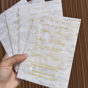 Custom Vanilla Printing Professional Simple Luxury Classic Modern Elegant Stylish Acrylic Rectangle Wedding Decor Indoor/Outdoor - Product Image 4