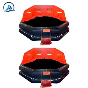 Compra de pánico, balsas salvavidas para 6 a 30 personas a la venta, balsa salvavidas de seguridad en el océano, balsa salvavidas inflable automática de emergencia para barco - Product Image 2