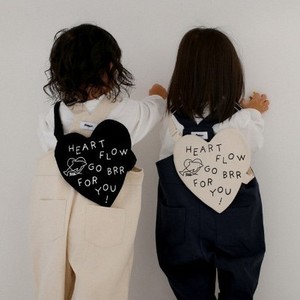 Riñonera Infantil Personalizada con Forma de Corazón, Linda Bolsa de Lona Cruzada para Niños, con Correa Ajustable, para Uso Diario - Product Image 1
