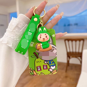 Tốt Nhất Bán Cao Su Anime Trang Trí Loạt Chủ Thẻ <span class=keywords><strong>Keychain</strong></span> Mini Búp Bê Túi Quyến Rũ Chính Thức - Product Image 5