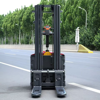Gerbeur électrique à double élévation Initial 3m 3.5 avec capacité de 1500 kg/2000 kg Batterie 48V Chariots élévateurs pour utilisation en entrepôt CE