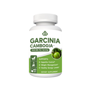 แคปซูลสารสกัดจากผลส้มแขกธรรมชาติ OEM สำหรับควบคุมน้ำหนักสำหรับผู้ชาย 60 แคปซูล - Product Image 1