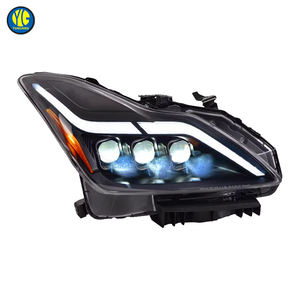 YU GUANG para Infiniti G37, Autopartes para Modelos 2009-2015, Faros Delanteros, Actualización de Faros, Lámparas Delanteras, Proyectores de 3 Lentes - Product Image 5