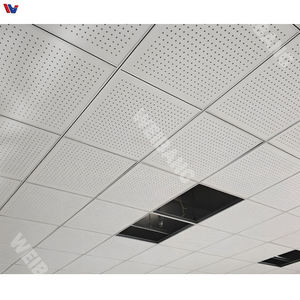 Panneau en aluminium perforé ignifuge personnalisé pour les plafonds des bâtiments commerciaux, des bureaux et des hôpitaux au Royaume-Uni - Product Image 3