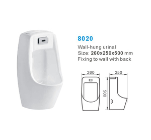 Nouveau design d'<span class=keywords><strong>urinoir</strong></span> mural en porcelaine céramique pour séchage avec salle de bain sans eau et toilettes pour hommes - Product Image 2