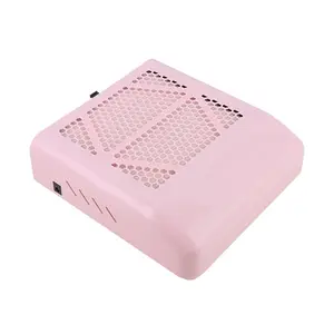 80W 12V EU/US Plug Fashion Powerful Manicure Manicure Tools Pull-Type Filter Dust Machine Fan Vacuum Nail Dust Collector