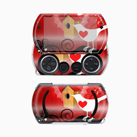 Film Pelindung Stiker Kulit untuk Konsol Genggam PSP GO, Pembungkus Vinyl Warna-warni Kustom, Penutup Kulit Lengkap