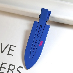 Pinzas para el pelo personalizadas con logo, precio mayorista, coloridas, sin pliegues, mini pinzas <span class=keywords><strong>de</strong></span> garra para mujer, horquillas <span class=keywords><strong>de</strong></span> pegamento cremoso, material hecho a mano. - Product Image 1