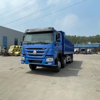 8x4 12 roues Heavy Duty 375HP Moteur Diesel Eurp2/3 40t Charge Utile Sinotruck Howo Camion à benne basculante avec des prix bon marché