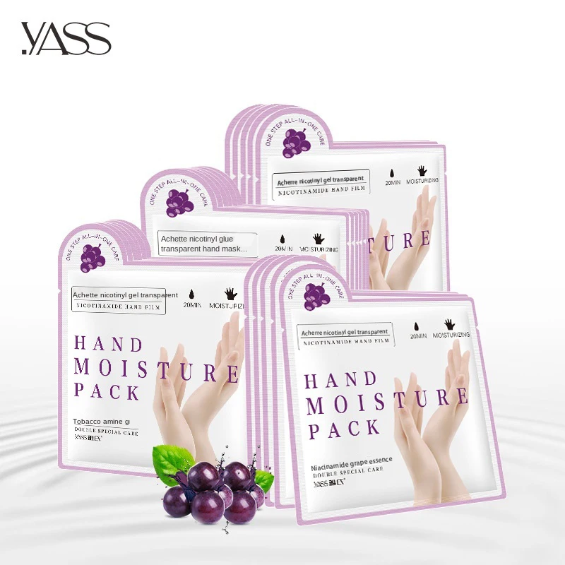 Korean moisturizing exfoliating hand mask private brand hands and feet hand mask