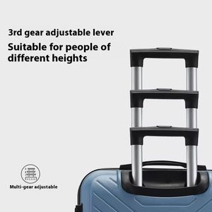 Ensemble de valises <span class=keywords><strong>FLYMAX</strong></span> 4 pièces XL, grande et moyenne, légères, à coque rigide en ABS, avec 4 roues, serrures à combinaison à 3 chiffres, poignée télescopique - Product Image 4