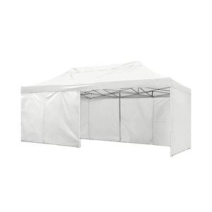 सस्ते तह तम्बू नीले चार साइड दीवारें लोहे के फ्रेम तह टैगज़ेबो 3x3 - Product Image 1