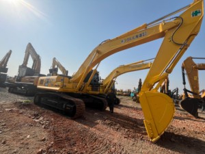 Excavatrice hydraulique PC350-8 utilisée de chenille de KOMATSU bas heures de machine de creusement de 35 tonnes prêt à fonctionner - Product Image 3