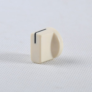 Bouton de <span class=keywords><strong>volume</strong></span> audio HIIFI en plastique blanc laiteux 19x15mm pour amplificateur de guitare à tube DIY - Product Image 6