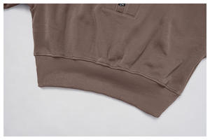 Felpa Arabella 2026 Invernale con Ricamo, Logo Personalizzato ODM, Zip a un Quarto per Donna - Product Image 6