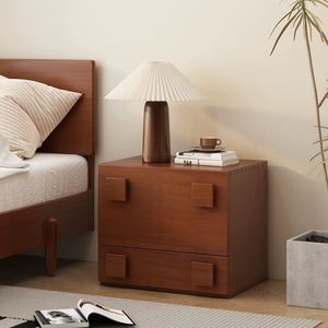 Cómoda Moderna Retro Carmen de Madera Maciza, Muebles para el Hogar, Sala de Estar, Módulo de Almacenamiento Combinado, Mueble Auxiliar para Sofá, Mueble para TV - Product Image 3