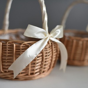 Woven flower <b>basket</b>, hand-held flower <b>basket</b>, natural <b>bamboo</b> woven flower <b>basket</b>, decorative <b>bamboo</b> woven flower <b>basket</b>, - Product Image 2