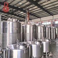 Cuve de Fermentation Industrielle Boben 500 Gal, Fermenteur Professionnel pour la Fabrication d'Alcool
