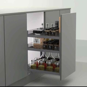 Accessoires de meuble multifonctionnels au design moderne, nouveau panier de rangement, tiroir à épices bleu - Product Image 2