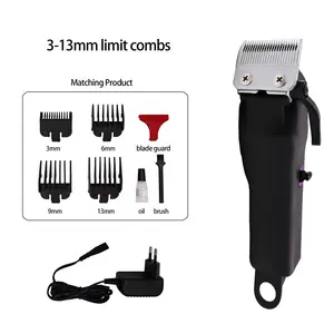 New Color Customized Rechargeable Cordless Electric Professional Hair Clipper