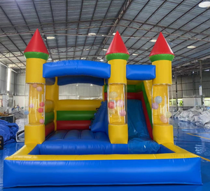 Château gonflable de 13 pieds avec toboggan pour mariage, idéal pour la <span class=keywords><strong>location</strong></span> événementielle - Product Image 2