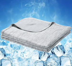 Cooling Blanket for Summer Lightweight Breathable Soft <strong>Throw</strong> for Sofa Couch Bed Camping - Product Image 2