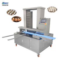 Machine à encruster les boulettes de poisson et les biscuits bicolores à double trémie électrique, machine à garnir et à organiser à grande vitesse pour boulangerie